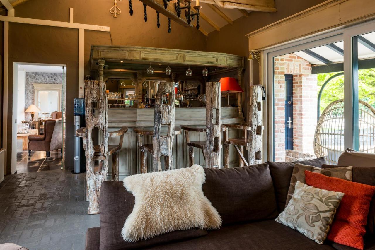 Een Prachtige En Luxueuze Vakantiewoning Dat Is Hof Leskensdaele Geraardsbergen Exterior foto